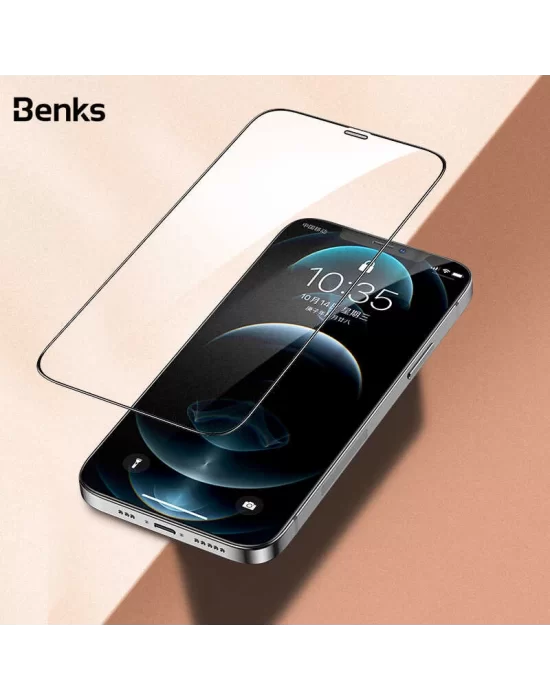 Apple iPhone 12 Pro Max Benks V Pro Plus Şeffaf Ekran Koruyucu