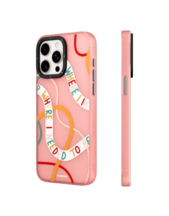 Apple iPhone 15 Plus Kılıf Bethany Green Tasarımlı Youngkit Sweet Language Kapak