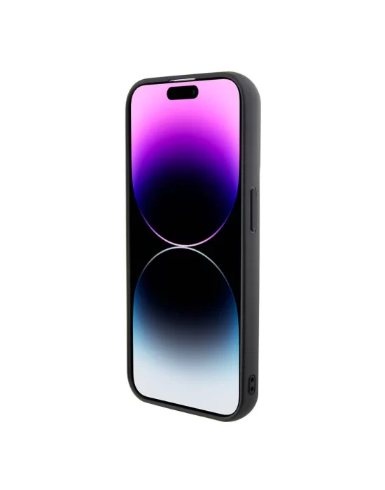 Apple iPhone 15 Pro Kılıf Karl Lagerfeld Silikon 3D Multi Logo Orjinal Lisanslı Kapak