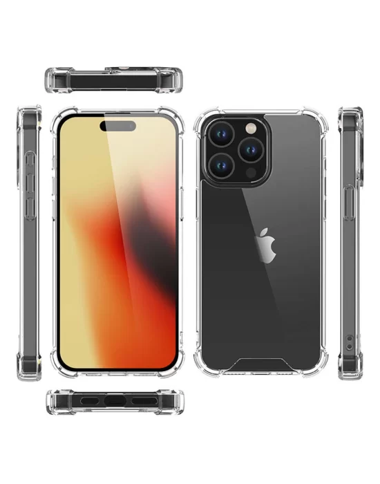 Apple iPhone 15 Pro Kılıf Zore Nitro Anti Shock Silikon