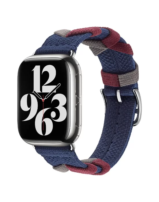 Apple Watch 38mm Zore KRD-97 Sarmal Örgü Tasarımlı Kordon