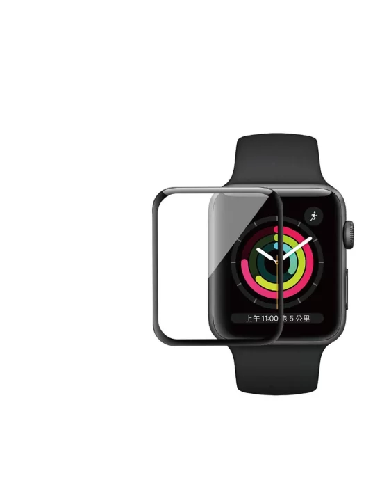 Apple Watch 40mm Wiwu Wi-JD105 Easy Install PMMA Pet Ekran Koruyucu + Kolay Uygulama Aparatı