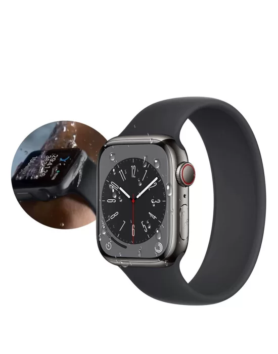 Apple Watch 40mm Wiwu Wi-JD105 Easy Install PMMA Pet Ekran Koruyucu + Kolay Uygulama Aparatı