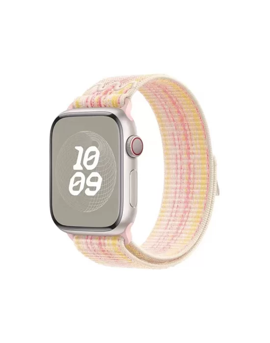 Apple Watch 44mm KRD-91 Hasır Kordon Strap Kayış