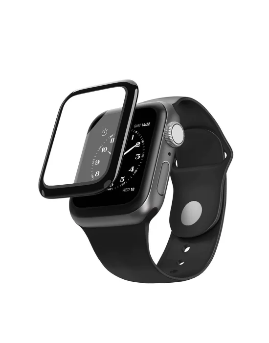 Apple Watch 44mm Wiwu Wi-JD105 Easy Install PMMA Pet Ekran Koruyucu + Kolay Uygulama Aparatı