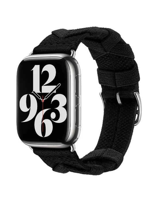 Apple Watch 7 41mm Zore KRD-97 Sarmal Örgü Tasarımlı Kordon