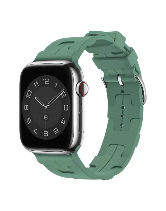 Apple Watch 7 45mm KRD-92 Silikon Kordon