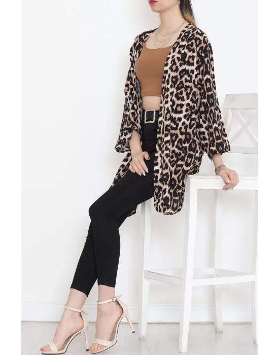 Desenli Kimono Leopar - 1658.1095.