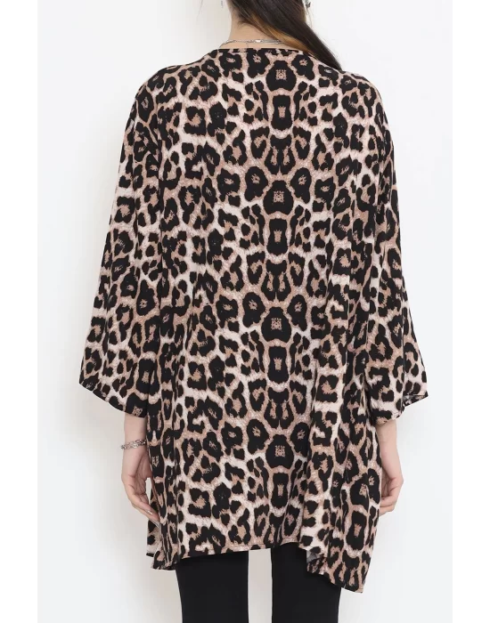 Desenli Kimono Leopar - 1658.1095.