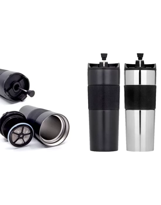 Filitreli Metal French Press 500 ML