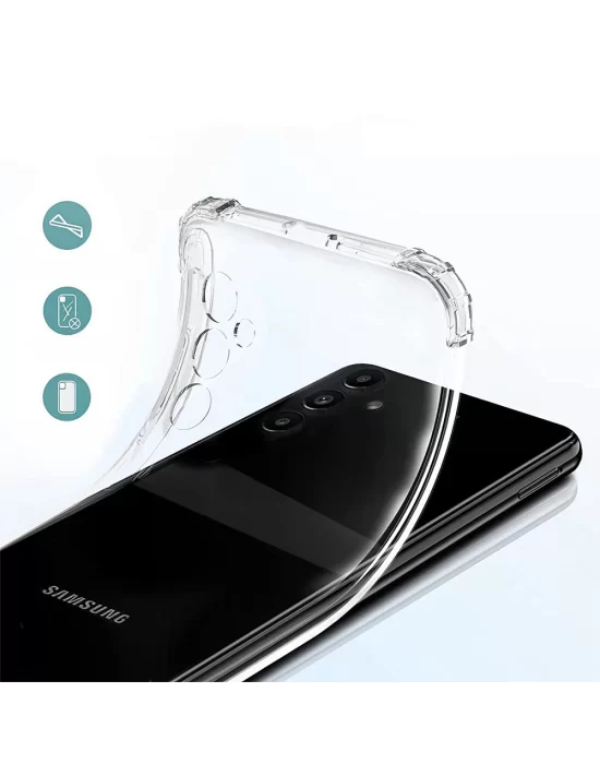 Galaxy S23 FE Kılıf Zore 2mm Anti Shock Silikon