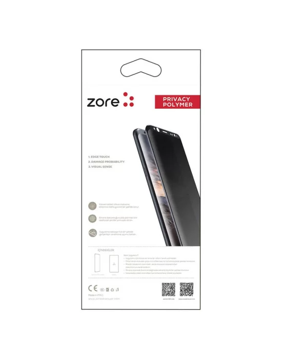 Galaxy S23 Zore Privacy Polymer Nano Ekran Koruyucu