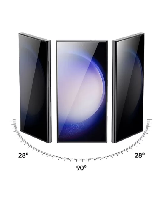 Galaxy S24 Ultra Benks Ultra Shield 0.3mm Privacy Ekran Koruyucu + Kolay Uygulama Aparatlı