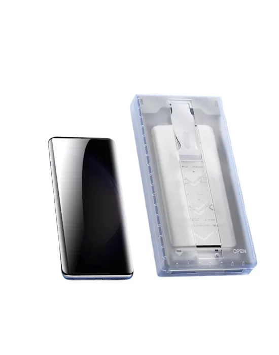 Galaxy S24 Ultra Zore Uygulama Aparatlı 6in1 Easy Body Privacy Ekran Koruyucu