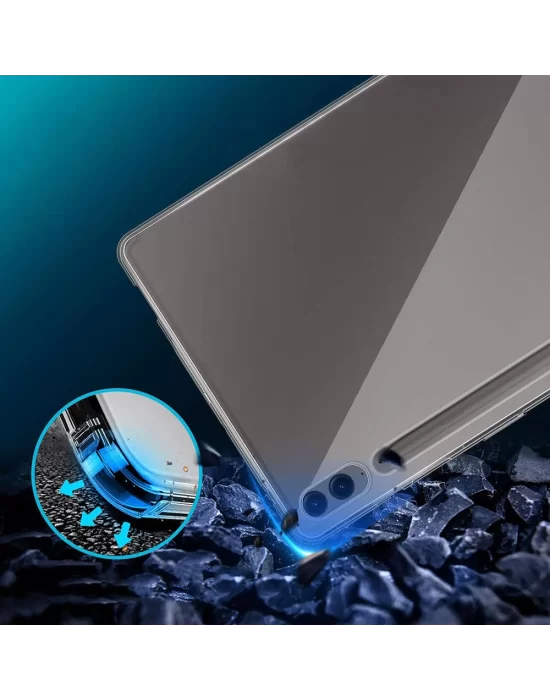 Galaxy Tab S9 FE Plus Kılıf Zore Tablet Süper Silikon Kapak