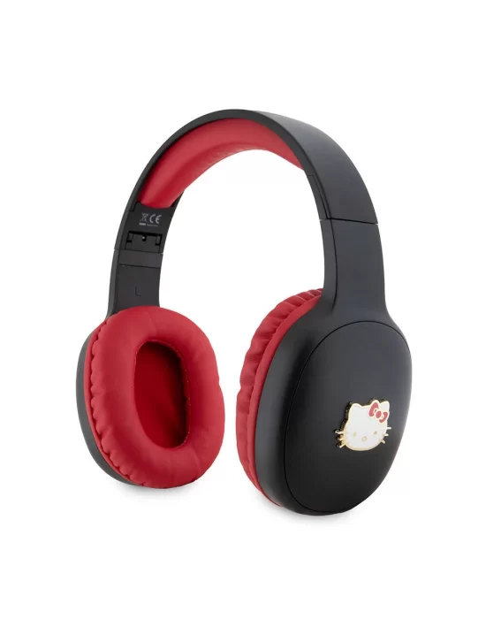 Hello Kitty Orjinal Lisanslı Ayarlanabilir Metal Kitty Logolu Oval Bluetooth 5.3 Kulaklık