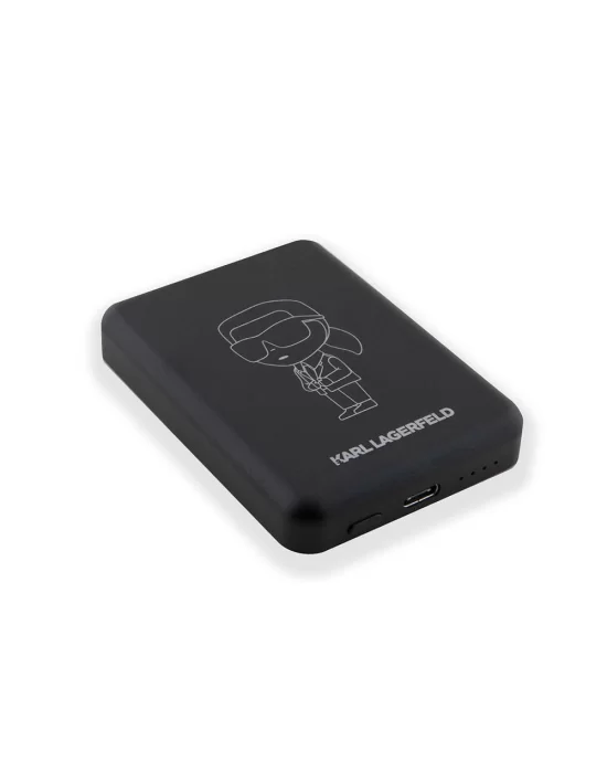 Karl Lagerfeld Led Işıklı Göstergeli Magsafe Magnetik Orjinal Lisanslı Powerbank 3000 Mah