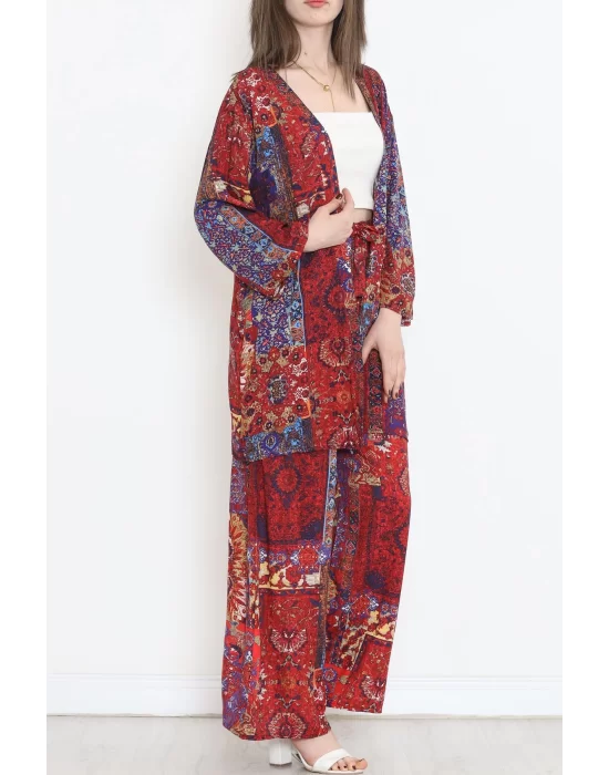 Kimono Takım Bordo - 10553.1095.