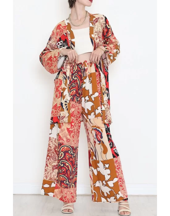 Kimono Takım Kiremit - 10553.1095.