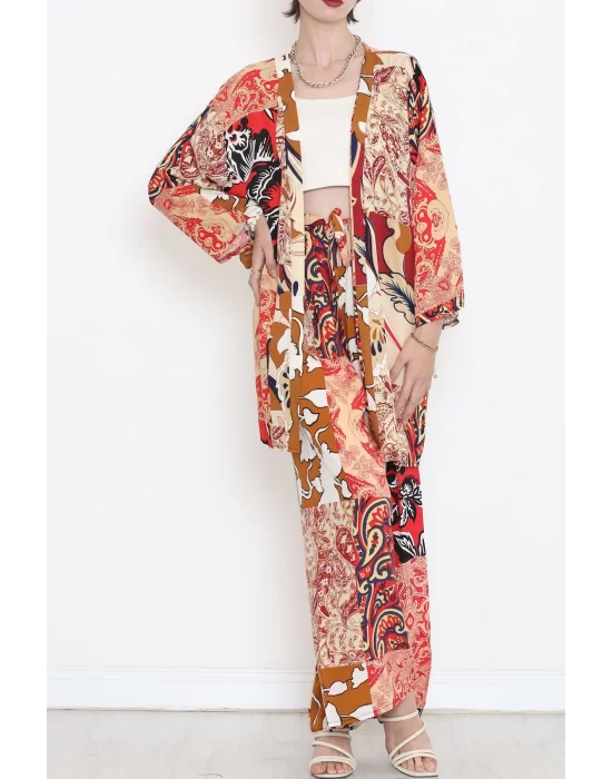 Kimono Takım Kiremit - 10553.1095.