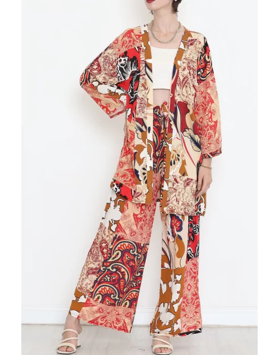 Kimono Takım Kiremit - 10553.1095.