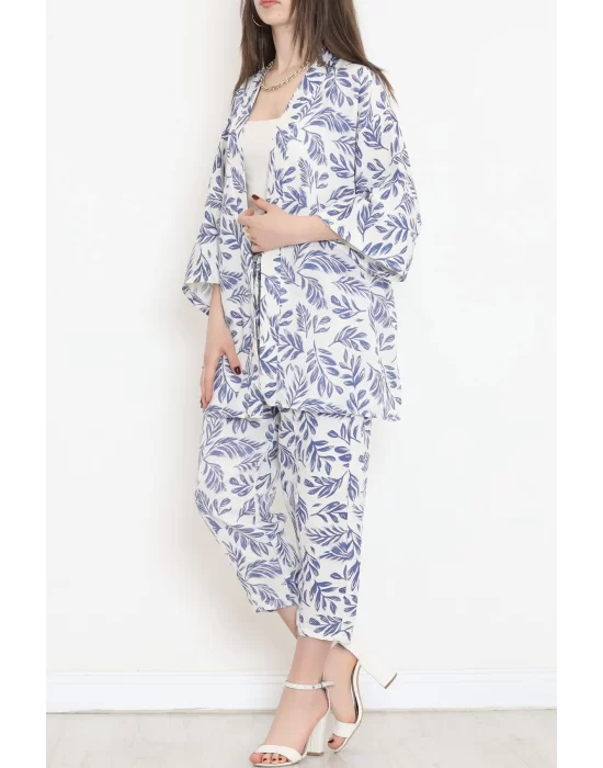 Kimono Takım Saks - 152342.701.