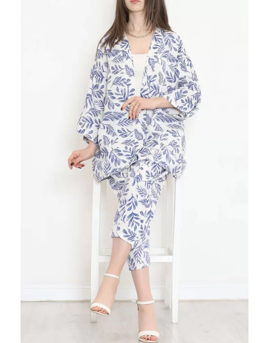 Kimono Takım Saks - 152342.701.