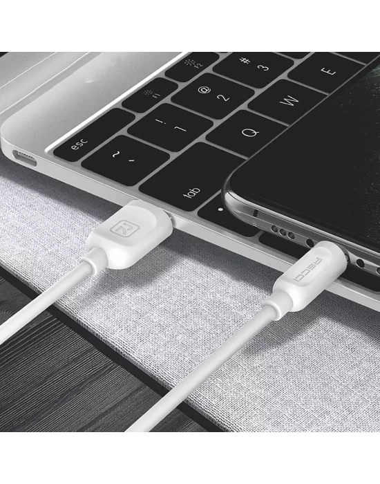 Recci RCL-P100 City of Sky Serisi Lightning to USB-A Data ve Şarj Kablosu 1M