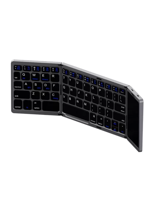 Recci RCS-K01 Katlanabilir Kablosuz Multifonksiyonel Touchpad Klavye