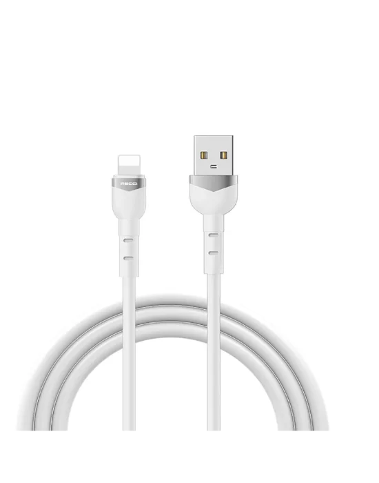 Recci RTC-N35L Hızlı Şarj Özellikli 100cm Lightning to USB-A Kablo