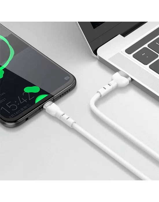 Recci RTC-N35L Hızlı Şarj Özellikli 100cm Lightning to USB-A Kablo