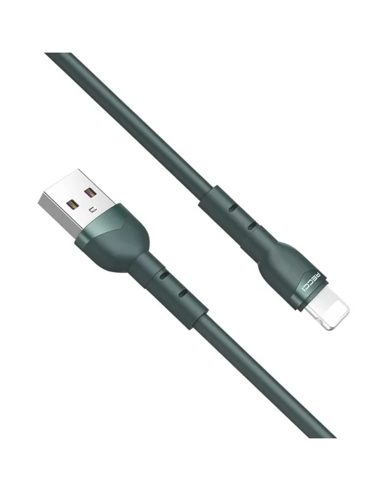 Recci RTC-N35L Hızlı Şarj Özellikli 100cm Lightning to USB-A Kablo