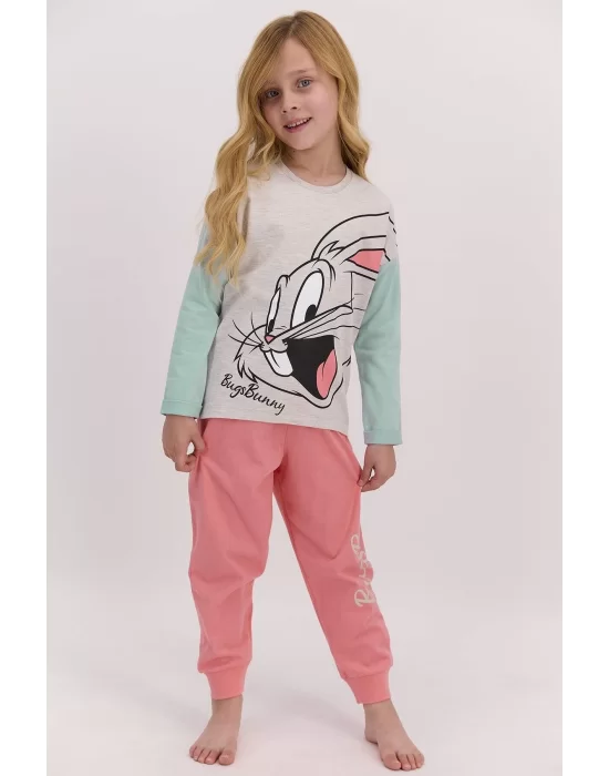 Roly Poly L1405-G Uzun Kol Kız Çocuk Pijama Takımı