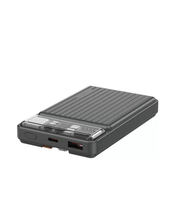 Wiwu Wi-P004 Trunk Serisi Type-C Lightning Çıkışlı Taşınabilir Powerbank PD 22.5W 10000mAh