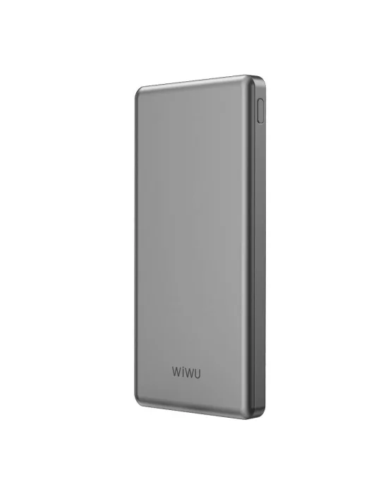 Wiwu Wi-P013 Slim Serisi LED Işık Göstergeli Ultra İnce Taşınabilir Powerbank 10000mAh 22.5W