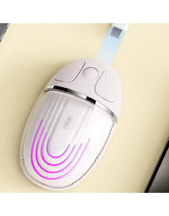 Wiwu WM109 Magic Wimice Serisi Şeffaf Tasarımlı Kablosuz Mouse 1200 DPI