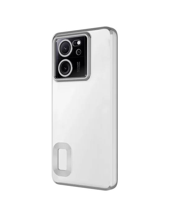 Xiaomi Mi 13T Pro Kılıf Kamera Korumalı Logo Gösteren Zore Omega Kapak