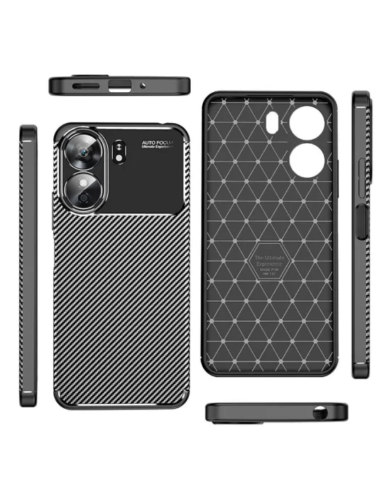 Xiaomi Poco C65 Kılıf Zore Negro Silikon Kapak