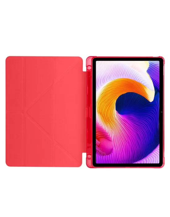 Xiaomi Redmi Pad SE Kılıf Zore Tri Folding Kalem Bölmeli Standlı Kılıf