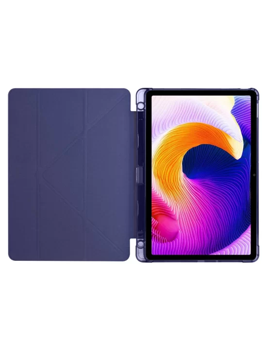 Xiaomi Redmi Pad SE Kılıf Zore Tri Folding Kalem Bölmeli Standlı Kılıf