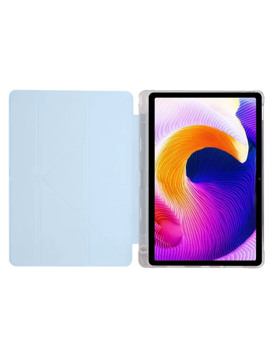 Xiaomi Redmi Pad SE Kılıf Zore Tri Folding Kalem Bölmeli Standlı Kılıf