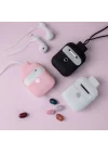 Apple Airpods 2. Nesil Kılıf Boyun Askılı Jelly Bean Tasarımlı Kablosuz Şarj Özellikli Lisanslı Switcheasy ColorBuddy Kapak