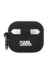 Apple Airpods 3. Nesil Kılıf Karl Lagerfeld Orjinal Lisanslı Karl 3D Silikon Kapak