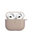 Apple Airpods 3. Nesil Kılıf Yumuşak Dokunuşlu Likit Silikon Tasarımlı Lisanslı Switcheasy Skin Kapak