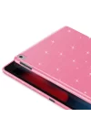 Apple iPad 10.2 2021 (9th Generation) Zore Tablet Koton Case with Glittering Shiny Appearance