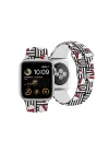 Apple Watch 38mm Hello Kitty Orjinal Lisanslı Çizgiler & Kitty Silikon Kordon