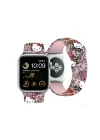 Apple Watch 38mm Hello Kitty Orjinal Lisanslı Etiket Graffiti Silikon Kordon