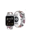 Apple Watch 38mm Hello Kitty Orjinal Lisanslı Etiket Graffiti Silikon Kordon