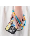 Casebang Cookie ve Elmo Sesame Street Telefon Bilek Askı İpi