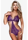 Dantel Fantazi Babydoll Mor - 3037.1364.